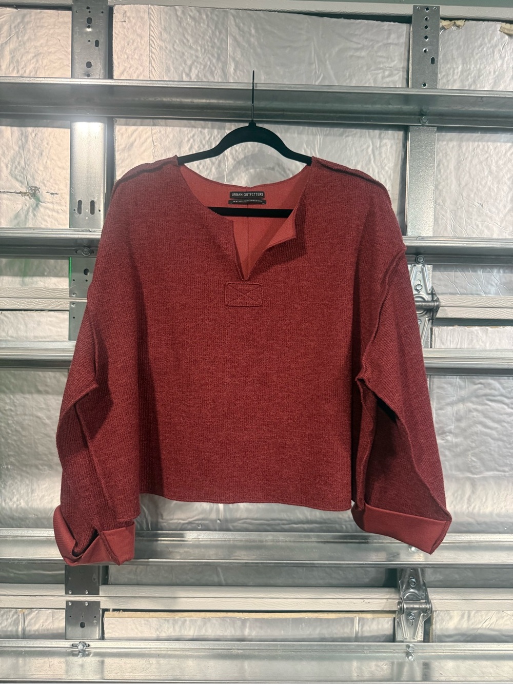 Urban Outfitters Red Pullover Sweater